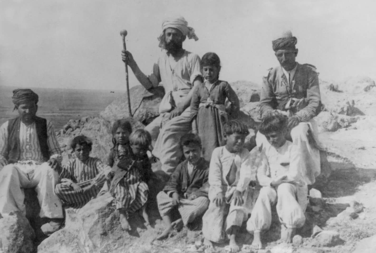 Assyrian refugees who survived the Simele Massacre · Khabour Region, Syria · 1935